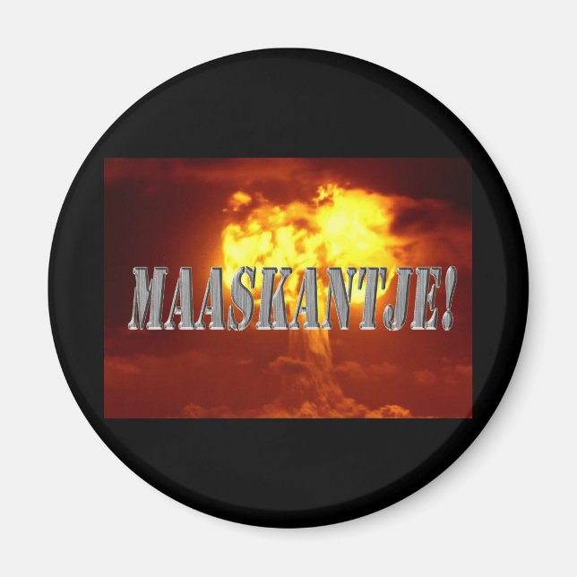 Maaskantje Magnet (Framsidan)