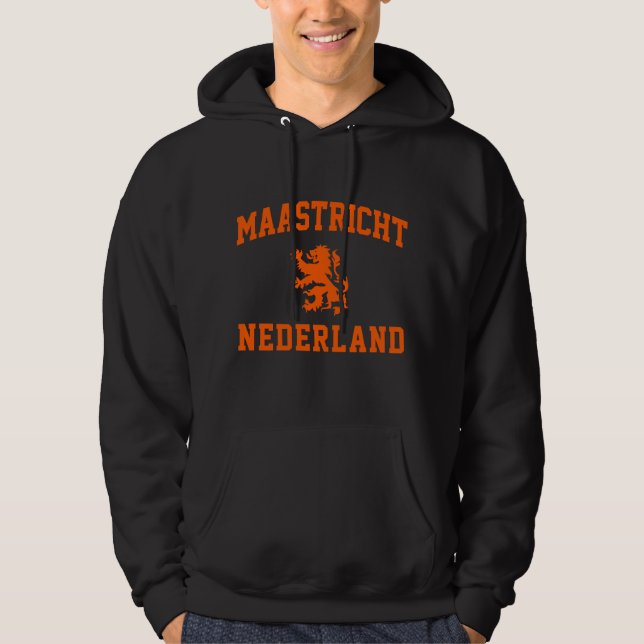 Maastricht Nederland Hoodie (Framsida)