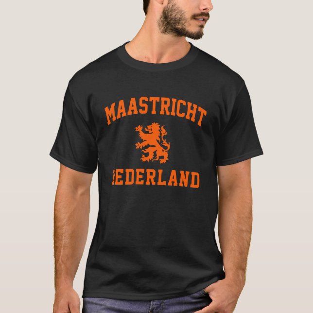 Maastricht Nederland T Shirt (Framsida)