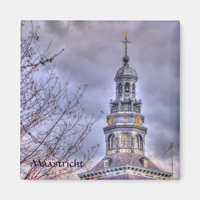 Maastrichts centrum, Nederländerna Magnet (Framsidan)