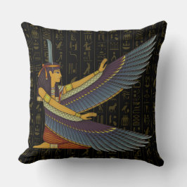 Maat Goddess Dekorativ kudde