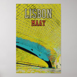 MAAT museum i Lissabon Portugal Poster