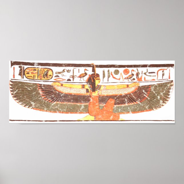 Maat-Nefertari grav Poster (Framsidan)