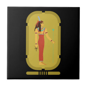 Maat On Guld Cartouche Kakelplatta