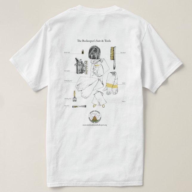 MABAS grundläggande manar t-skjorta Tee Shirt (Design baksida)
