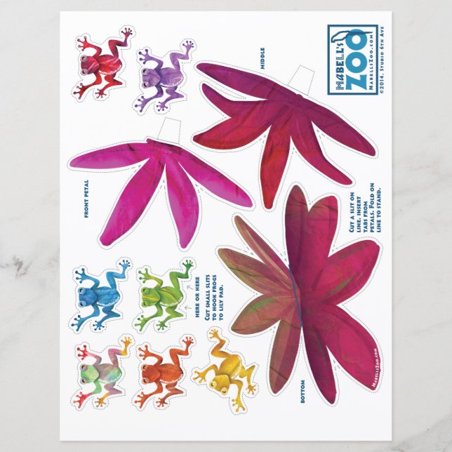 Mabells Zoo Groda Utklipp (Framsida)