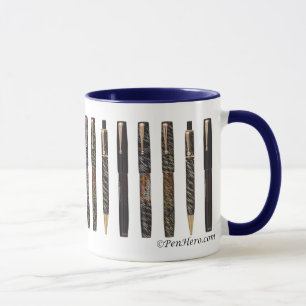 Mabie Todd Blackbird Top Filler Fontän Pens Mugg