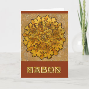 Mabon Oak Lövs Helgkort
