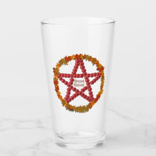 Mabon Pentacle Glaskopp
