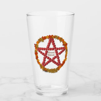 Mabon Pentacle Glaskopp