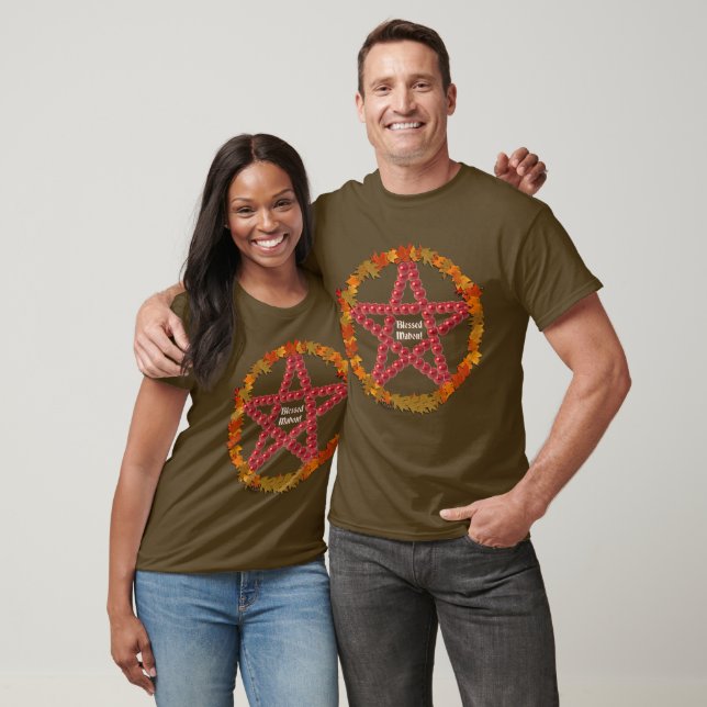 Mabon Pentacle T Shirt (Unisex)