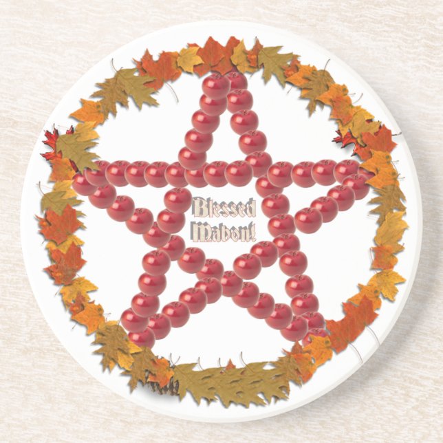 Mabon Pentacle Underlägg (Framsidan)