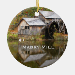 Mabry Mill, Blue Ridge Parkway liggande Ornament