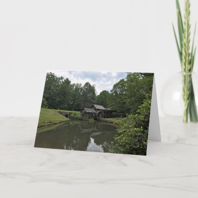 Mabry Mill, Virginia Kort (Framsida)