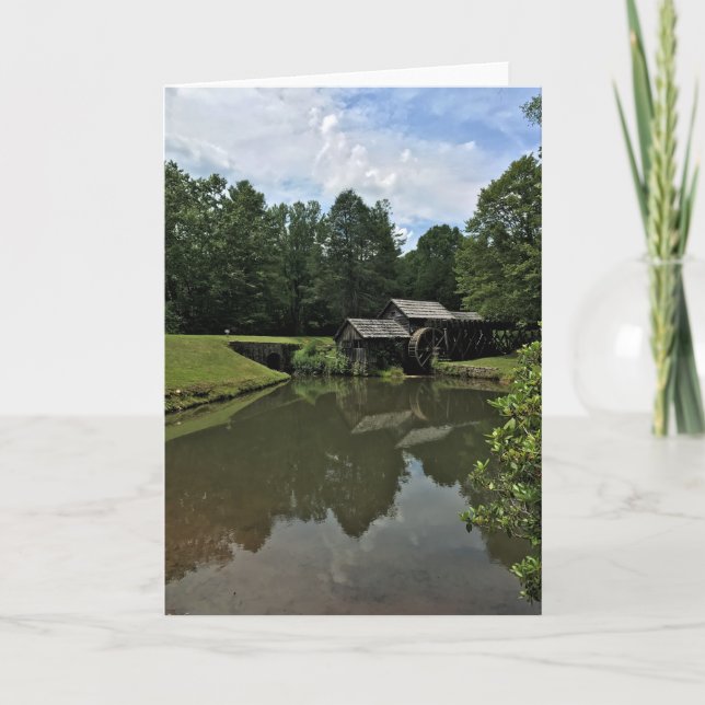 Mabry Mill, Virginia Kort (Framsida)