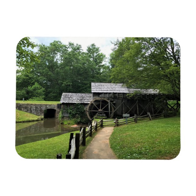 Mabry Mill, Virginia Magnet (Horisontell)