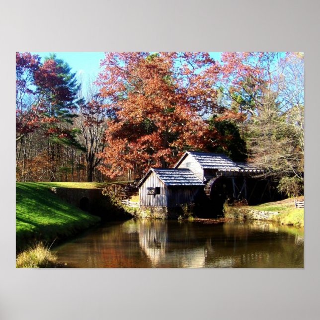 Mabry Mill Virginia Poster (Framsidan)