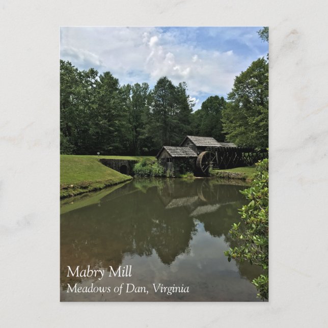 Mabry Mill, Virginia Vykort (Framsida)
