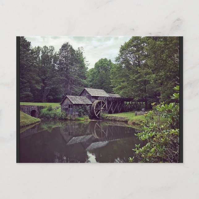 Mabry Mill Vykort (Framsida)