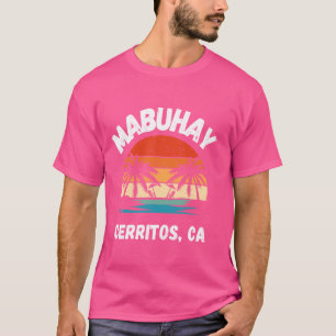 Mabuhay Cerritos California Proud Filipino Pinoy T Shirt