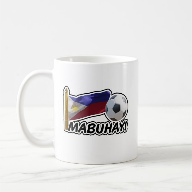 Mabuhay! Filippinernas fotbollssång Kaffemugg (Vänster)