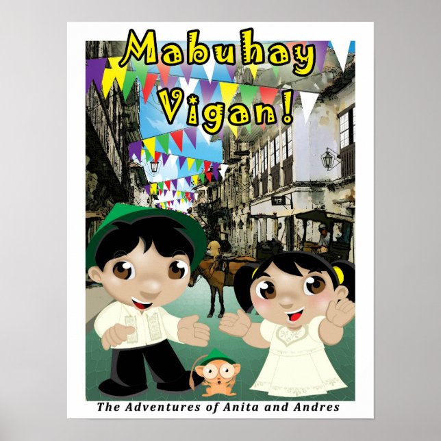 Mabuhay Vigan Poster (Framsidan)