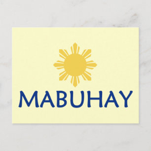 Mabuhay Vykort