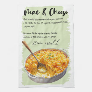 Mac and Cheese Baking Recipe Kökshandduk