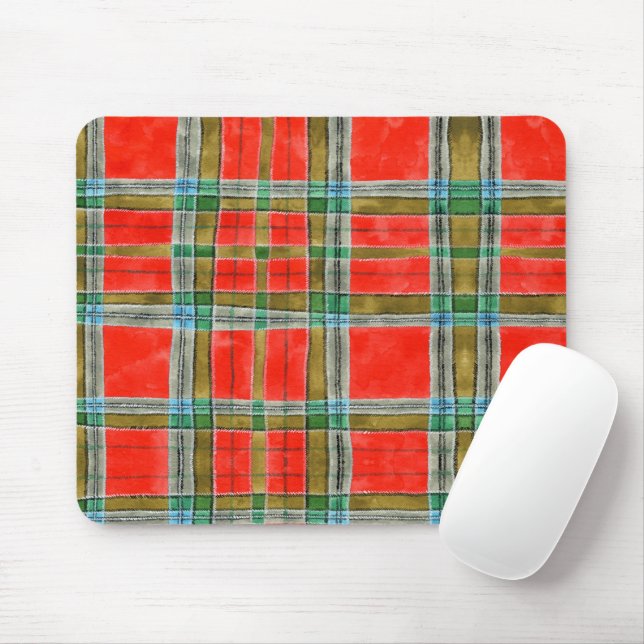 MAC BAIN TARTAN Mousepad Musmatta (Med mus)