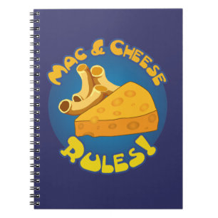 Mac & Cheese Regler Anteckningsbok