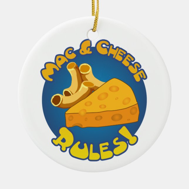 Mac & Cheese Regler Ornament (Framsidan)