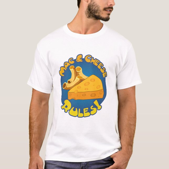 Mac & Cheese Regler Shirt T-shirt (Framsida)
