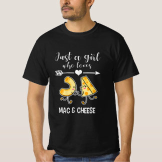 Mac & Cheese Shirt Funny Mac och Cheese Älskare Gi T