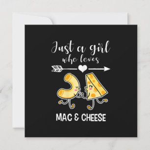 Mac & Cheese-tröja Rolig Mac och Cheese-älskare pr Inbjudningar