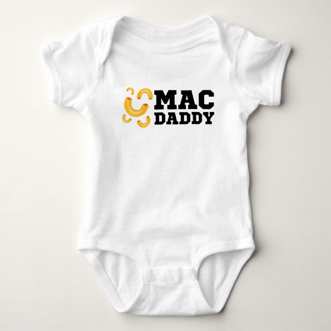 Mac Daddy Macaroni T Shirt (Framsida)