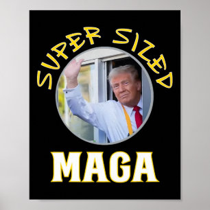 Mac Daddy Trump Vance 2024 Gör pommes frites Poster