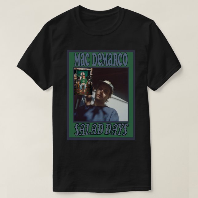 Mac Demarco Salad Days Poster Classic T-Shirt (Design framsida)
