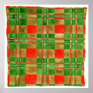 MAC GREGOR TARTAN 16" x 16" Poster