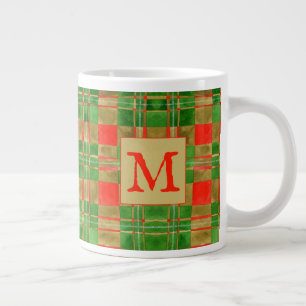 MAC GREGOR TARTAN Big Mugg + Initial Jumbo Mugg