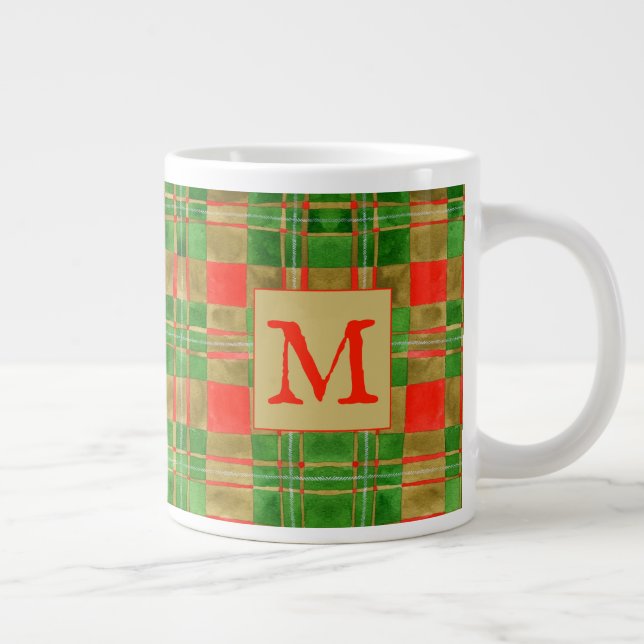 MAC GREGOR TARTAN Big Mugg + Initial Jumbo Mugg (Höger)
