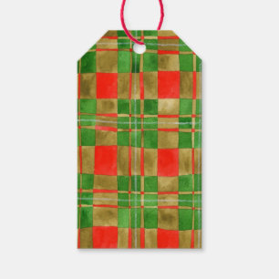 MAC GREGOR TARTAN Gift Märkres Presentetikett