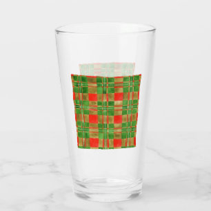 MAC GREGOR TARTAN Pintglas Glaskopp
