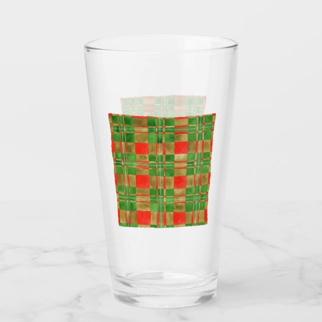MAC GREGOR TARTAN Pintglas Glaskopp (Baksida)