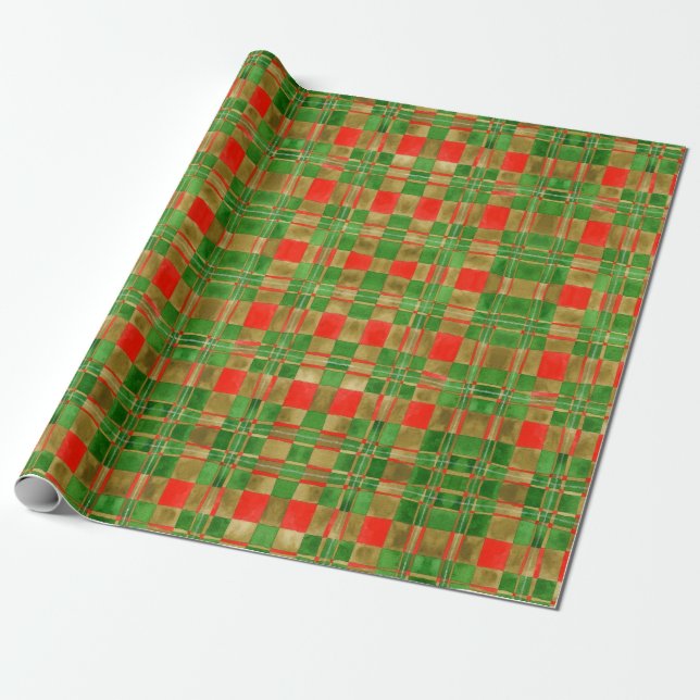 MAC GREGOR TARTAN Wrapping Papper Presentpapper (Utrullad)