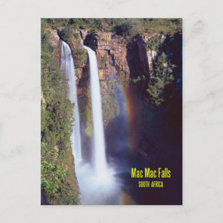 Mac Mac Falls South Afrika Vykort