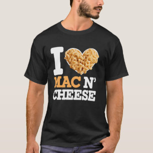 Mac N Cheese Älskare Macaroni Och Ost Matälskare P T Shirt