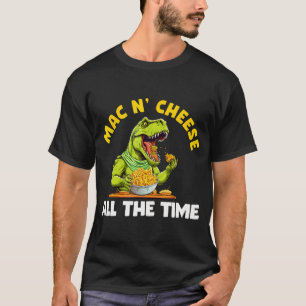 Mac N Cheese Kids Boys Youth Funny Macaroni och Ch T Shirt