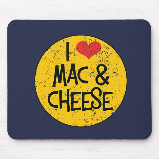 Mac n Cheese Mouse Pad Musmatta (Framsidan)