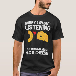 Mac och Cheese Designer För manar Women Pasta Food T Shirt