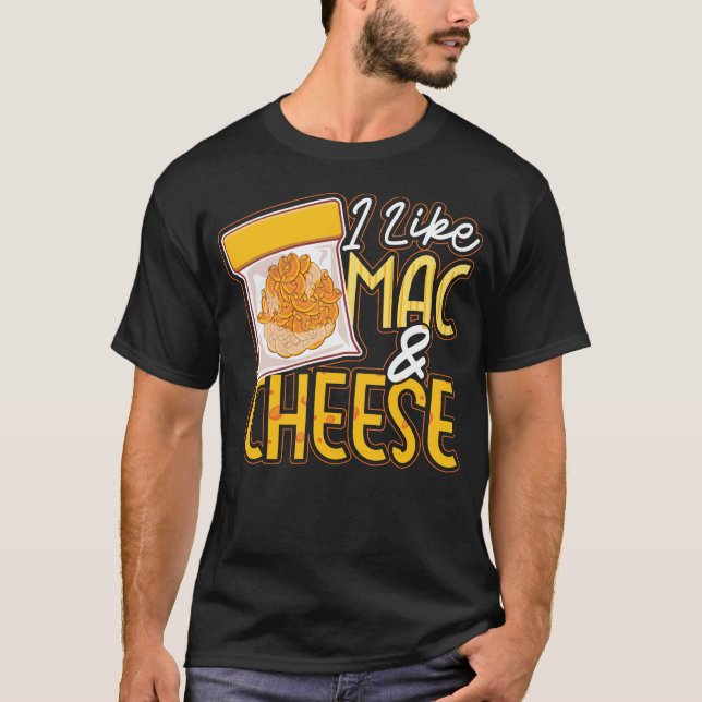Mac och Cheese jag gillar Mac & Cheese T Shirt (Framsida)